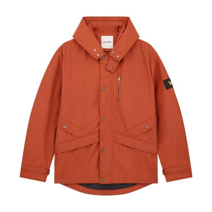 Front - Lyle & Scott Mens Hooded Jacket