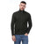 Front - Mercery Mens Amonwoods Waffle Full Zip Sweatshirt