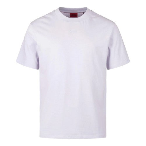 Front - Hugo Mens Dapolino Print Logo T-Shirt