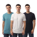 Front - Lyle & Scott Mens Basic T-Shirt (Pack of 3)