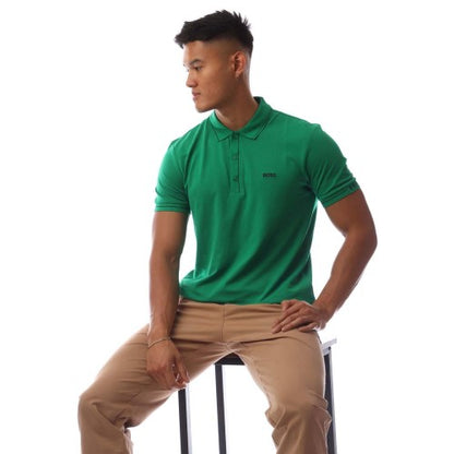 Front - Boss Mens Paule Polo Shirt