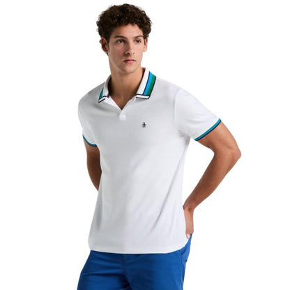 Front - Original Penguin Mens Interlock Polo Shirt