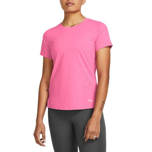 Front - Under Armour Womens/Ladies Launch Elite Short-Sleeved T-Shirt