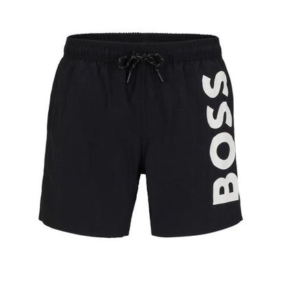 Front - Boss Mens Octopus Swim Shorts