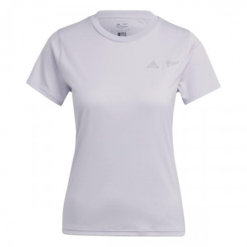 Front - Adidas Womens/Ladies Parley Running T-Shirt