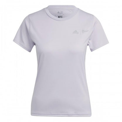Front - Adidas Womens/Ladies Parley Running T-Shirt