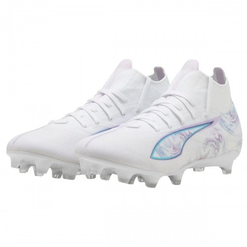 Front - Puma Womens/Ladies Ultra 5 Match+ Brilliance Firm Ground Football Boots