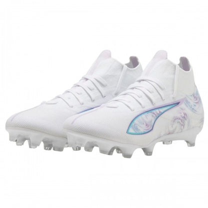 Front - Puma Womens/Ladies Ultra 5 Match+ Brilliance Firm Ground Football Boots