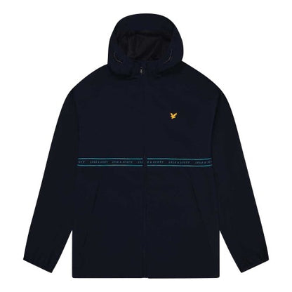 Front - Lyle & Scott Mens Energy Taped Sports Jacket