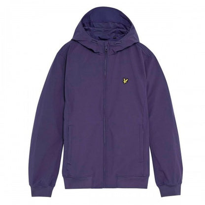 Front - Lyle & Scott Mens Lined Mesh Back Soft Shell Jacket