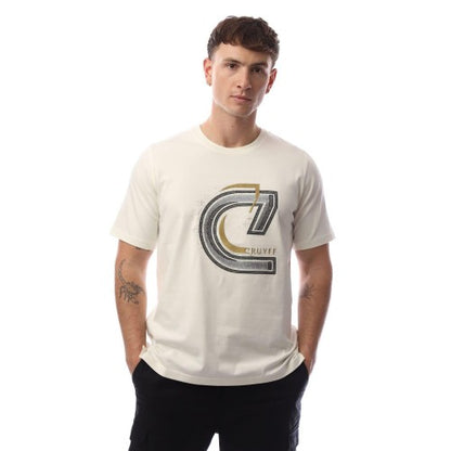 Front - Cruyff Mens Embro Logo T-Shirt