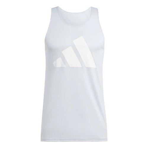 Front - Adidas Mens Run It Tank Top