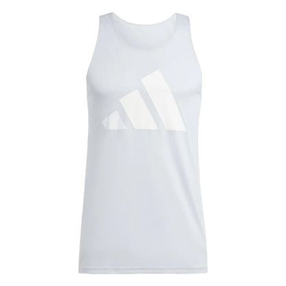 Front - Adidas Mens Run It Tank Top