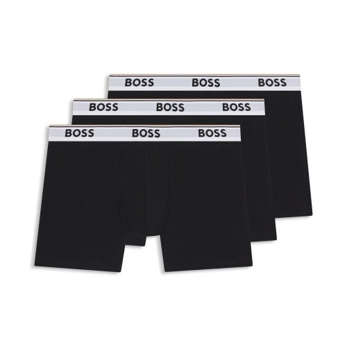 Front - Boss Mens Power Boxer Shorts (Pack of 3)