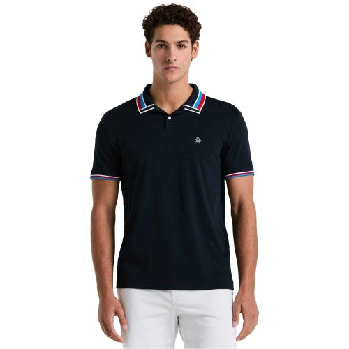 Front - Original Penguin Mens Interlock Polo Shirt