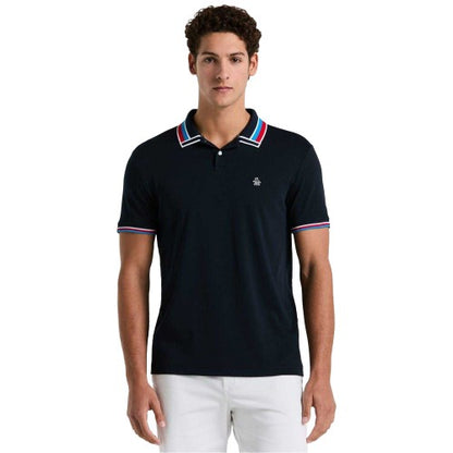 Front - Original Penguin Mens Interlock Polo Shirt