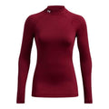 Front - Under Armour Womens/Ladies Elite Mock ColdGear Long-Sleeved Top