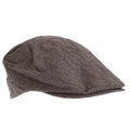 Front - Tom Franks Mens Check Flat Cap