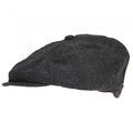 Front - Hawkins Mens Thin Winter Flat Cap