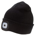 Front - Rock Jock Unisex Adults Rechargeable LED Light Beanie Hat