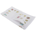 Front - Womens/Ladies Floral Cotton Rich Handkerchiefs (Pack Of 8)