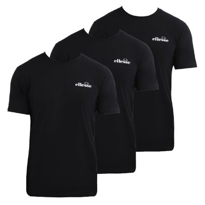 Front - Ellesse Mens Azzini T-Shirt (Pack of 3)