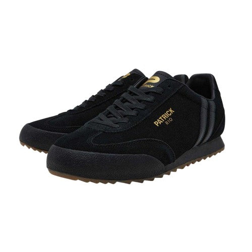 Front - Patrick Mens Rio Suede Trainers