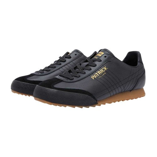 Front - Patrick Mens Villan Leather Trainers