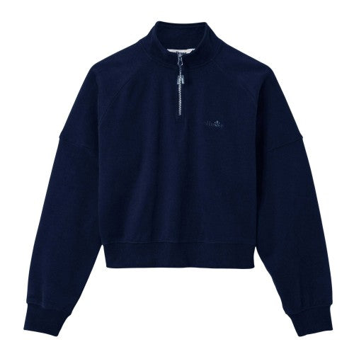 Front - Ellesse Womens/Ladies Carrera Quarter Zip Sweatshirt