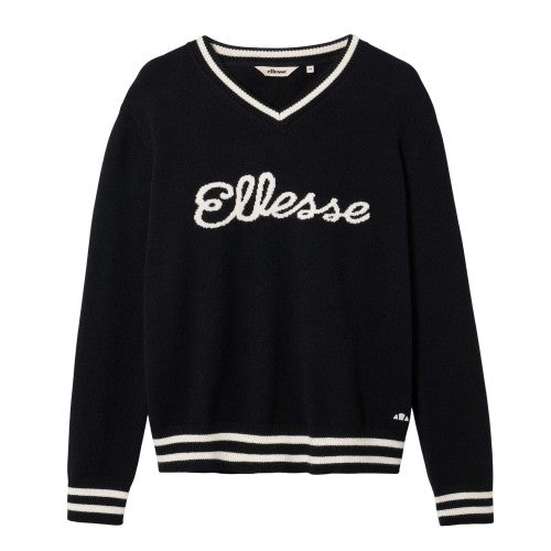 Front - Ellesse Mens Giocios Knitted Sweater Top