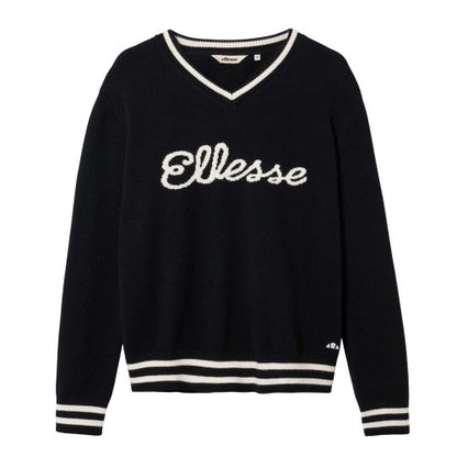 Front - Ellesse Mens Giocios Knitted Sweater Top