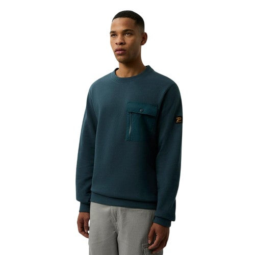 Front - Patrick Mens Archie Crew Neck Sweatshirt