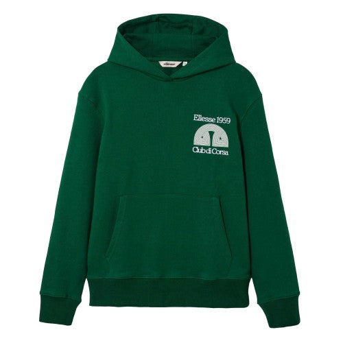 Front - Ellesse Mens Club Di Corsa Hoodie