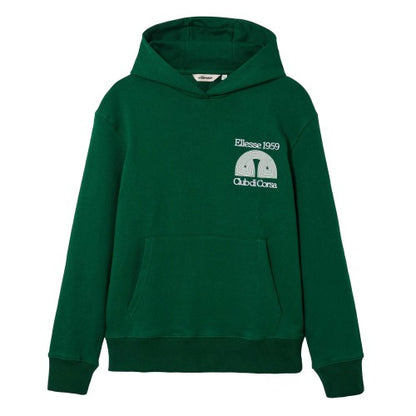 Front - Ellesse Mens Club Di Corsa Hoodie