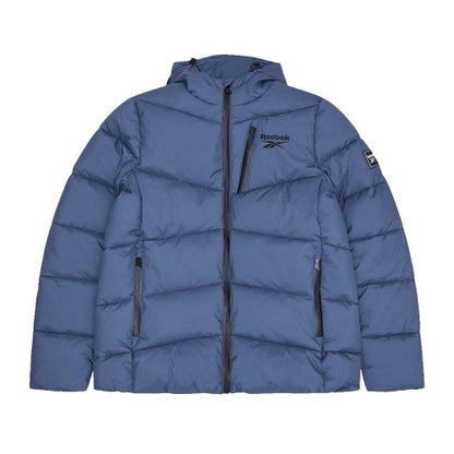 Front - Reebok Mens Stretch Padded Jacket