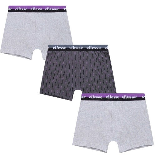 Front - Ellesse Mens Muxel788 Boxer Shorts (Pack of 3)