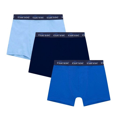 Front - Ellesse Mens Muxel888 Boxer Shorts (Pack of 3)