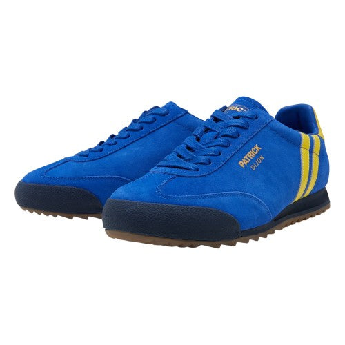 Front - Patrick Mens Dijon Leather Trainers