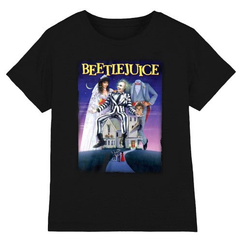 Front - Beetlejuice Unisex Adult Logo T-Shirt