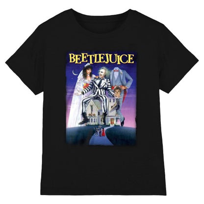 Front - Beetlejuice Unisex Adult Logo T-Shirt