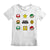 Front - Super Mario Childrens/Kids Items Logo T-Shirt