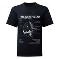 Front - Star Wars Unisex Adult Death Star T-Shirt