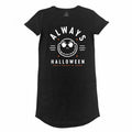 Front - Nightmare Before Christmas Womens/Ladies Always Halloween T-Shirt Dress