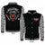 Front - Stranger Things Unisex Adult Hellfire Club Varsity Jacket