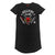 Front - Stranger Things Womens/Ladies Hellfire Club T-Shirt Dress