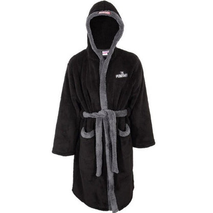 Front - The Punisher Unisex Adult Logo Dressing Gown