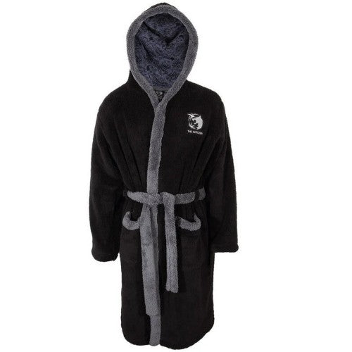 Front - The Witcher Unisex Adult Logo Dressing Gown