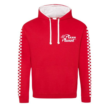 Front - Toy Story Unisex Adult Pizza Planet Hoodie
