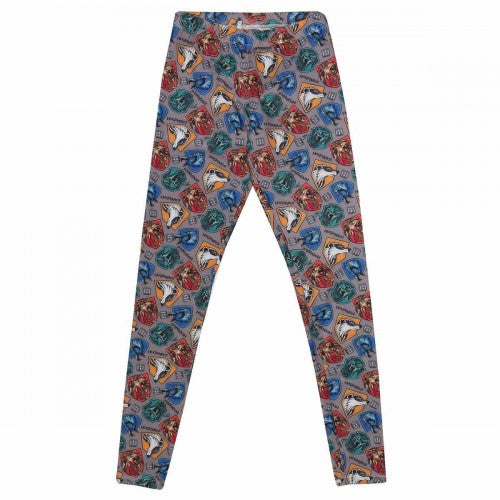 Front - Harry Potter Womens/Ladies Hogwarts Houses Leggings