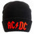 Front - AC/DC Appliqué Logo Beanie